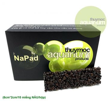 NaPad TM (giá thể trồng cây)(6cm*2cm/10 miếng NÂU/hộp)